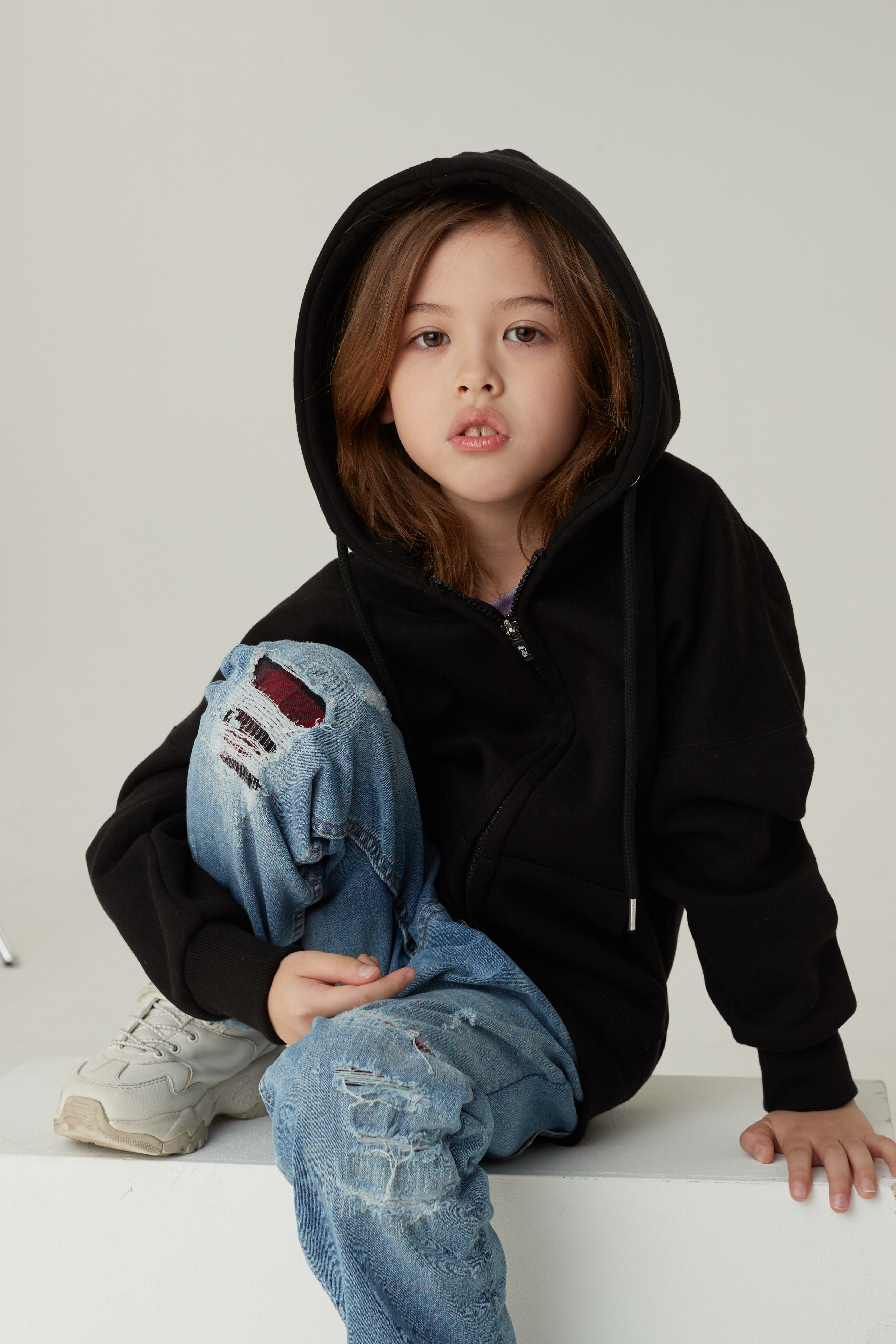 필잇 시그니처 키즈 웜 후드집업_FILL IT KID SIGNATURE WARM HOOD ZIP UP/인쇄/단체/아동/유아/빅사이즈/4XL 5XL 6XL